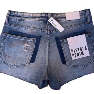 NWT Pistola Denim women's asher girlfriend shorts size 28